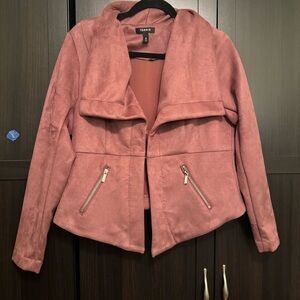 Torrid Soft Pink Teddy Jacket​
